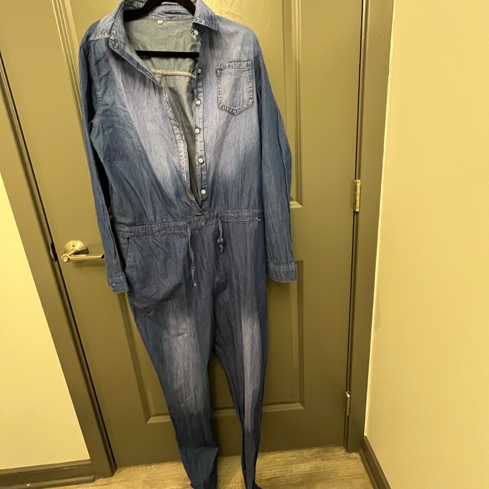 Denim Coverall Sz xl